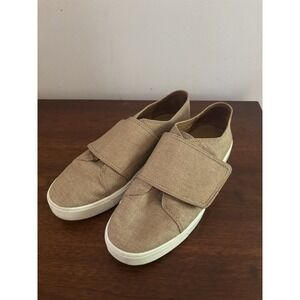 Vince Shoe Blair  Burlap Grip Tape Sneakers‎ Adjustable Top Strap Size 7.5M $175
